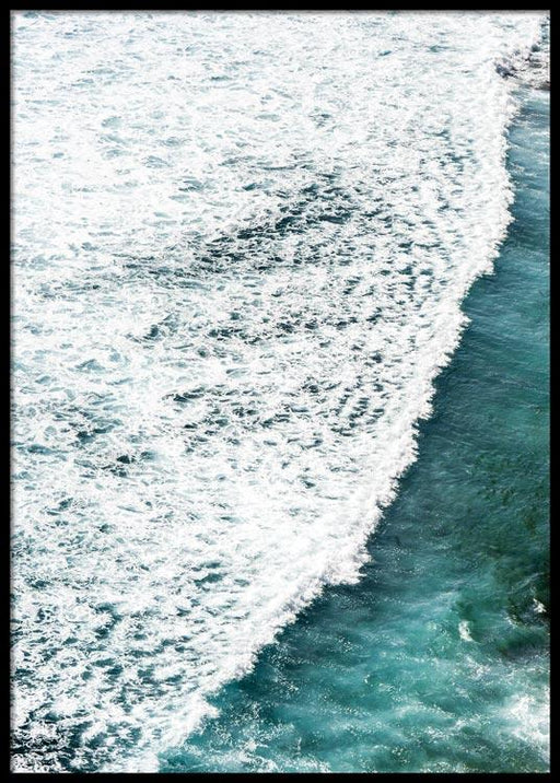 Vague océanique Affiche