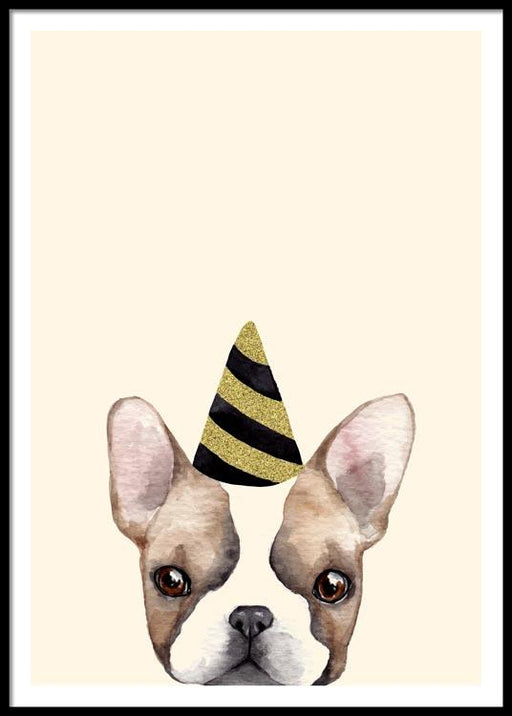 Bouledogue français n°1 Affiche
