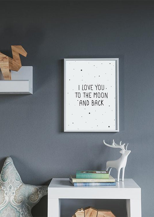 Moon and Back Affiche