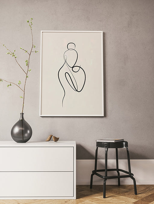 Forme féminine n°2 Affiche