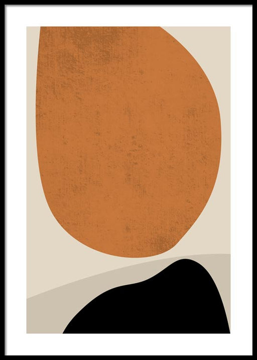 Formes abstraites Affiche