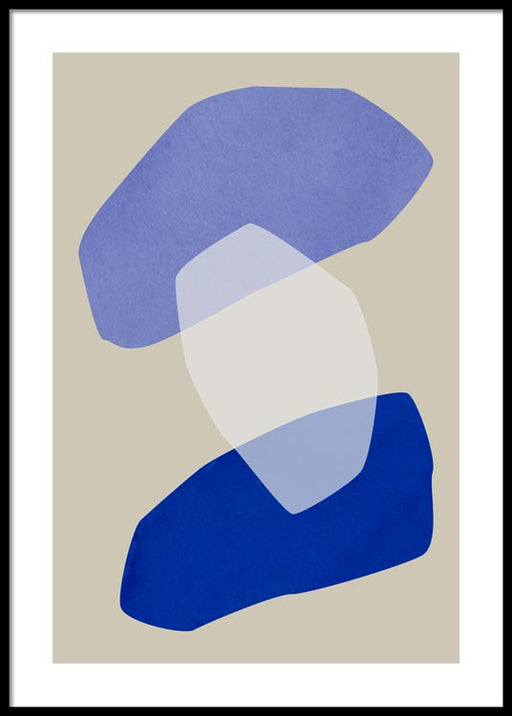 Formes abstraites n°2 Affiche