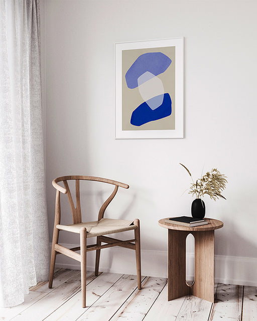 Formes abstraites n°2 Affiche