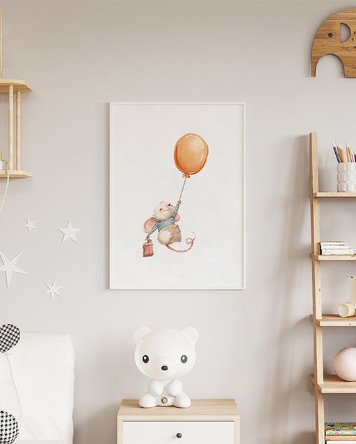 Flying Mouse Poster