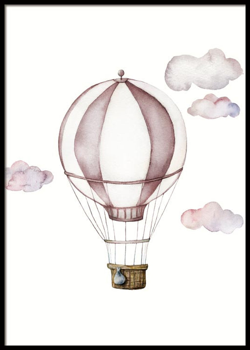 Heißluftballon Poster