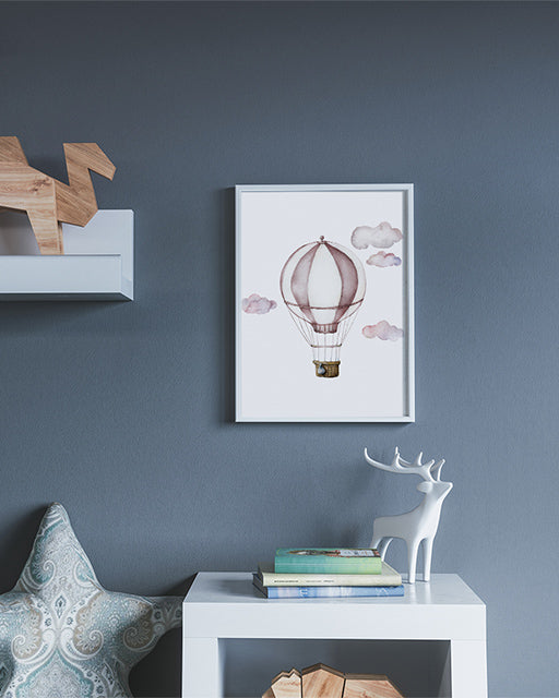 Heißluftballon Poster