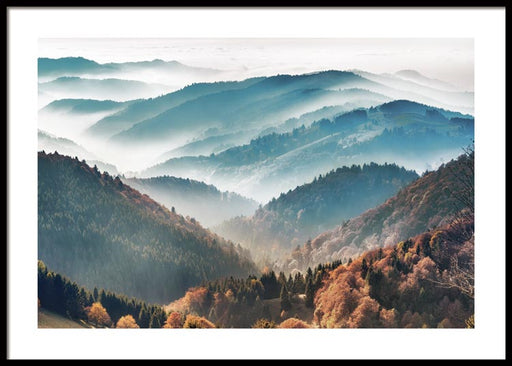 Berglandschaft Poster