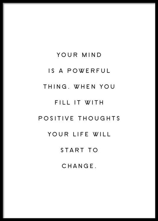 Your Mind Affiche