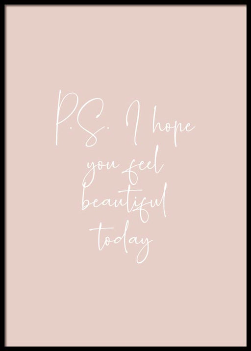 Feel Beautiful Poster