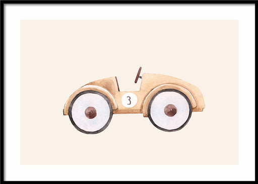 Race Car No3 Poster