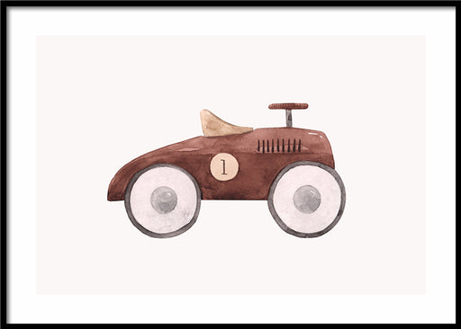 Race Car No1 Poster