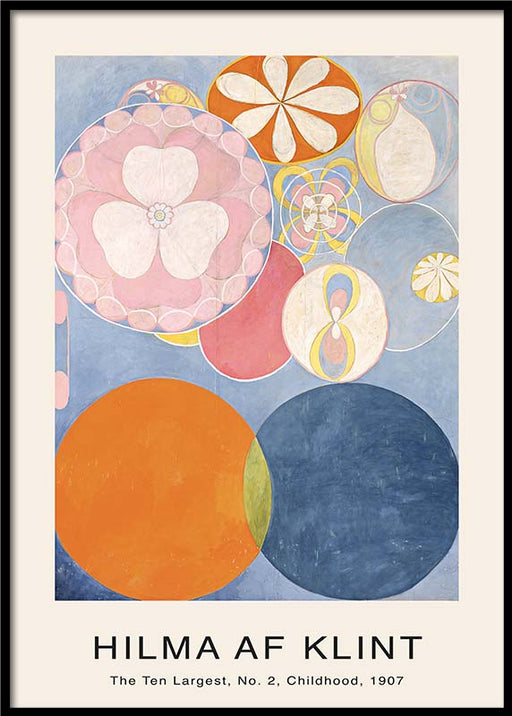 Hilma af Klint - The Ten Largest No.2 Childhood Poster