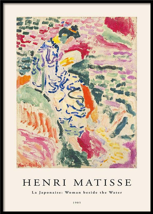 Matisse - La Japonaise: Woman beside the Water Poster