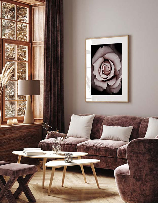 Rose fleurie Affiche