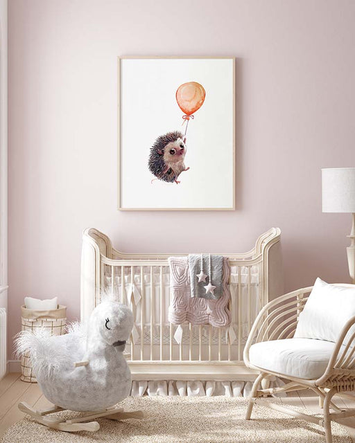 Fliegender Igel Poster