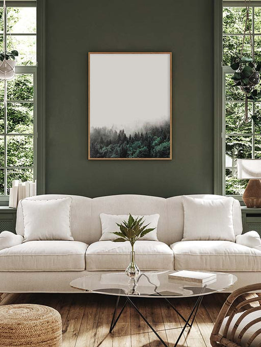 Foggy Forest Poster