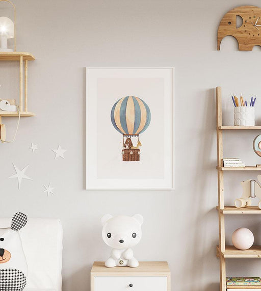 Heißluftballon No1 Poster