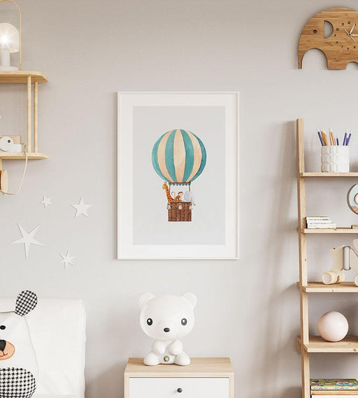 Heißluftballon No2 Poster