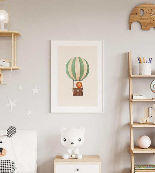 Heißluftballon No3 Poster