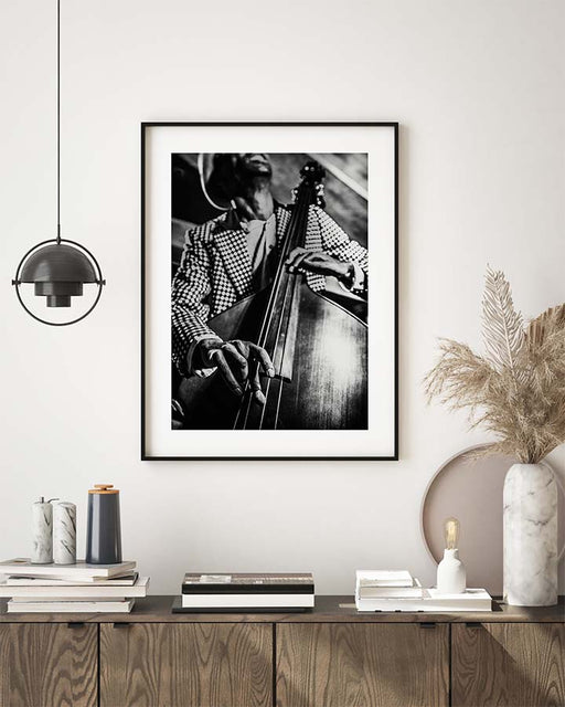 Bass Player Poster