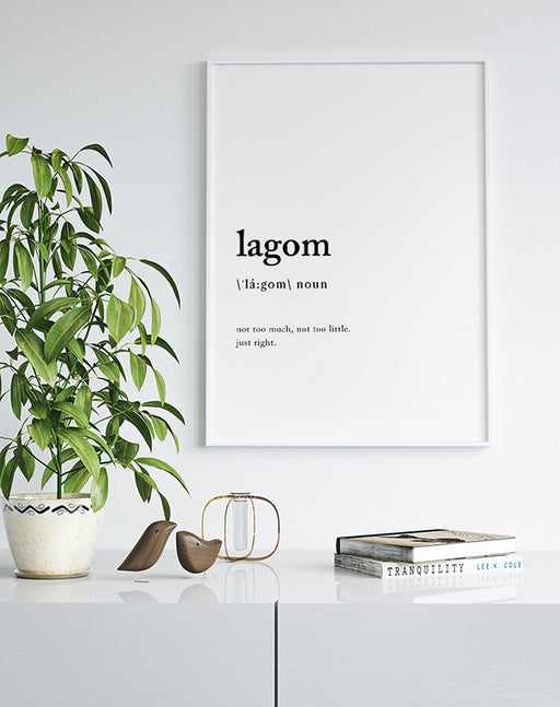 Lagom Affiche