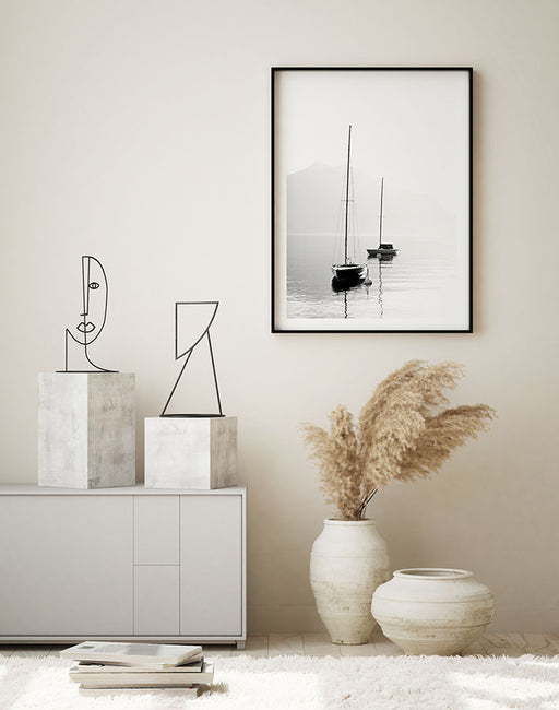 Lonely Boats Poster