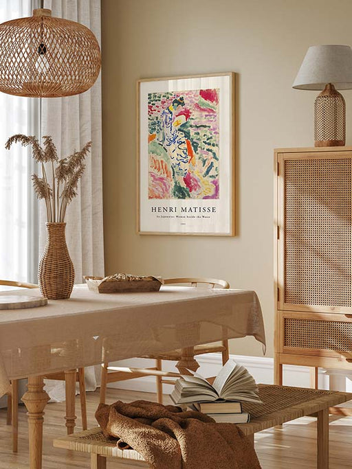 Matisse - La Japonaise: Woman beside the Water Poster