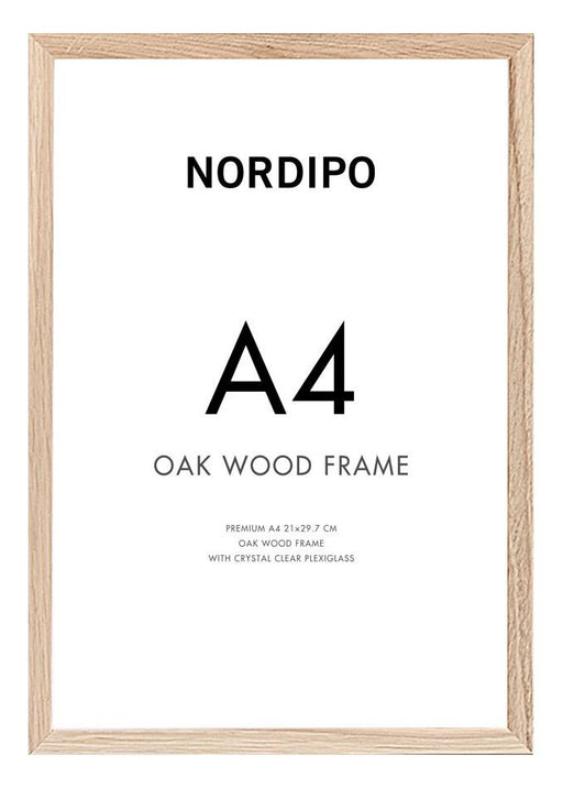 Cadre en chêne 21x30cm