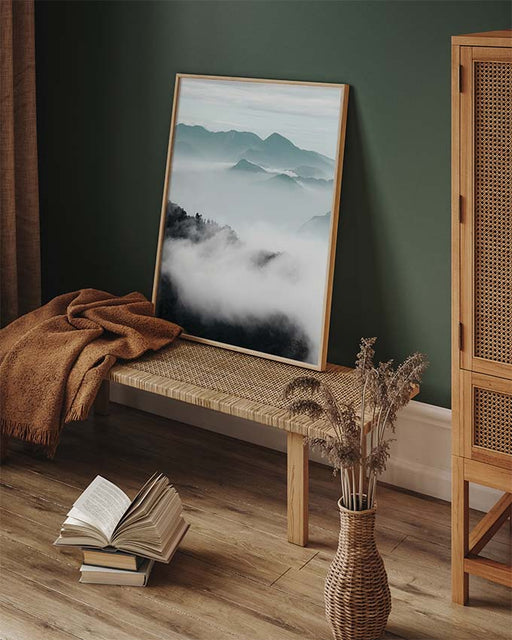 Au-dessus des nuages Affiche