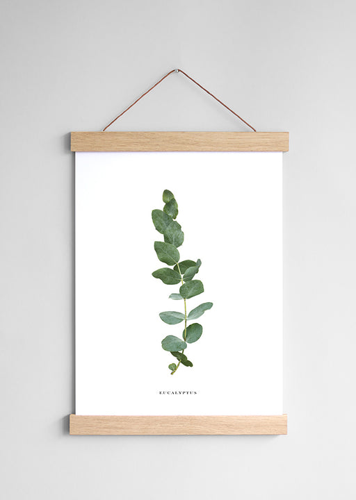 Porte affiche en chêne 22cm