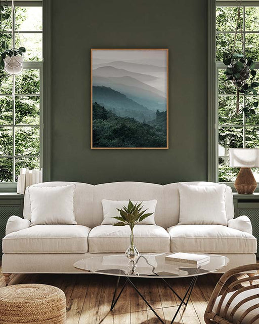 Montagnes roulantes Affiche