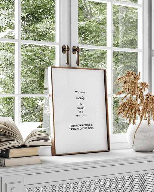 Without Music Poster