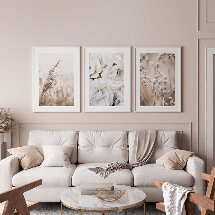 Wohnzimmer Beige Blume