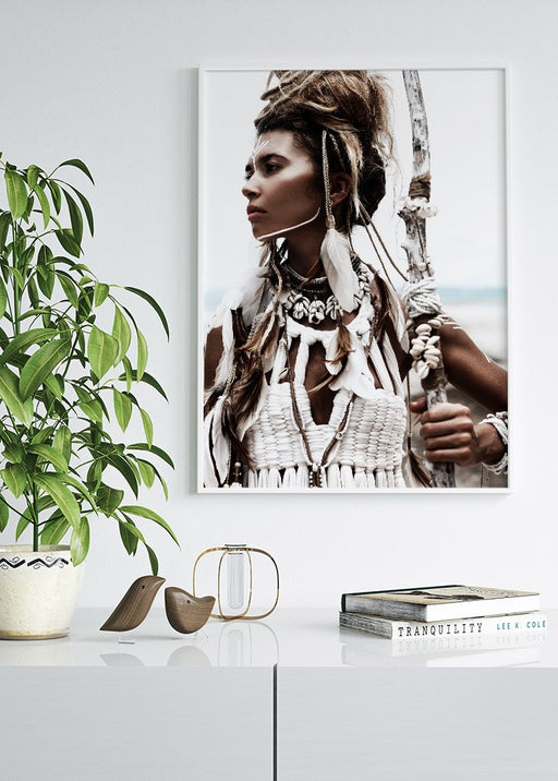 Feather Warrior No2 Poster