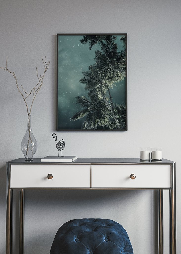 Ciel nocturne tropical n°2 Affiche