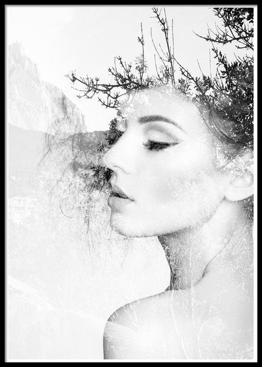 Girl Silhouette Poster