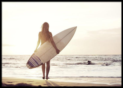 Surfer Girl Poster