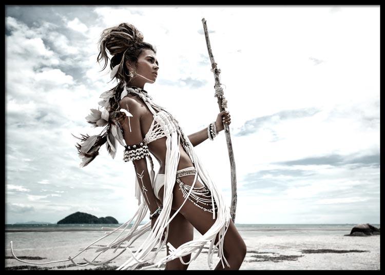 Feather Warrior No1 Poster