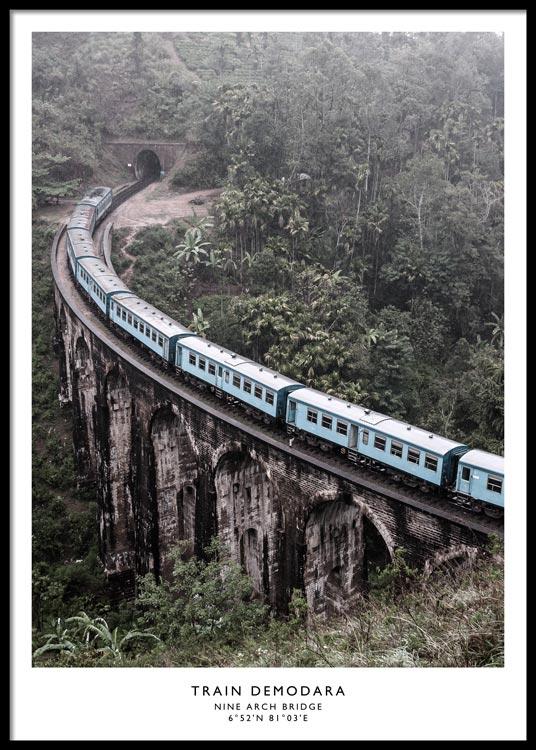 Train Demodara Affiche