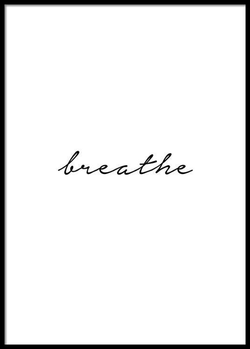 Breathe Poster