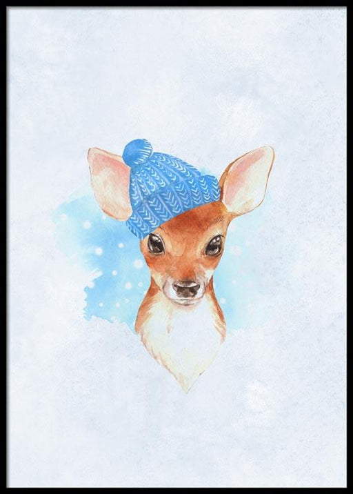 Kleiner Rehjunge Poster