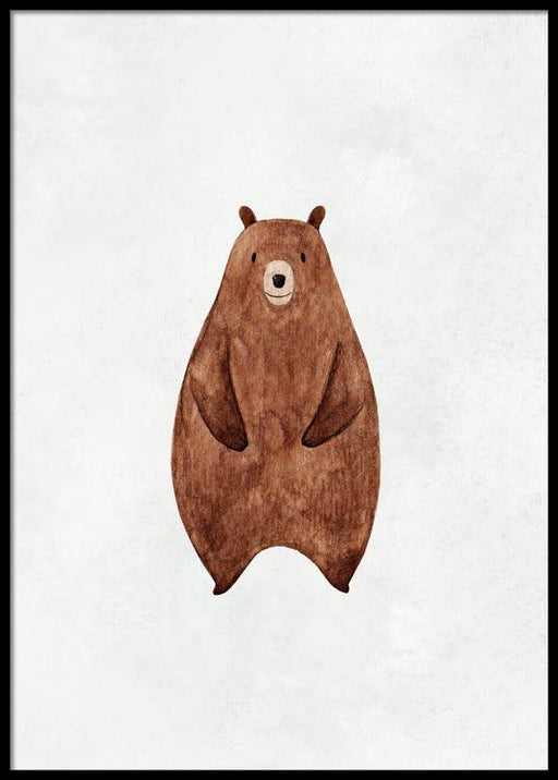 Aquarelle Ours no.2 Affiche