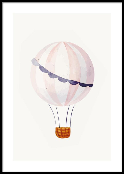 Flying Balloon Poster