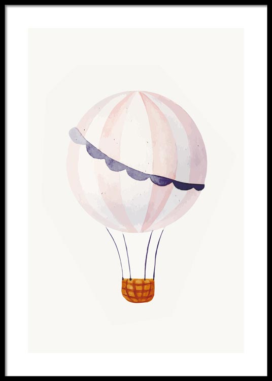 Ballon volant Affiche
