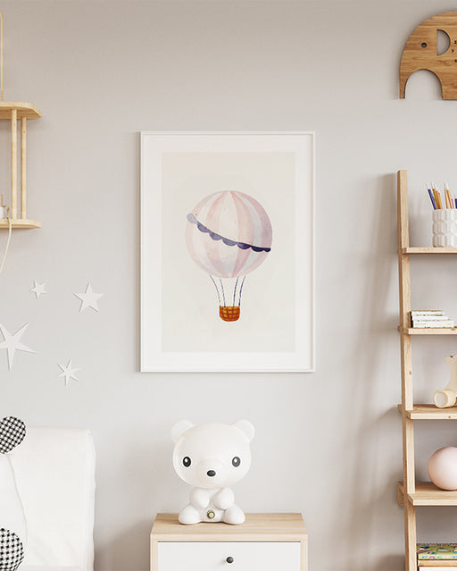 Flying Balloon Poster