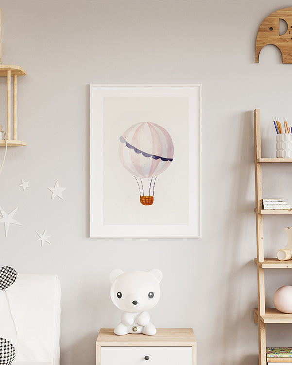 Ballon volant Affiche