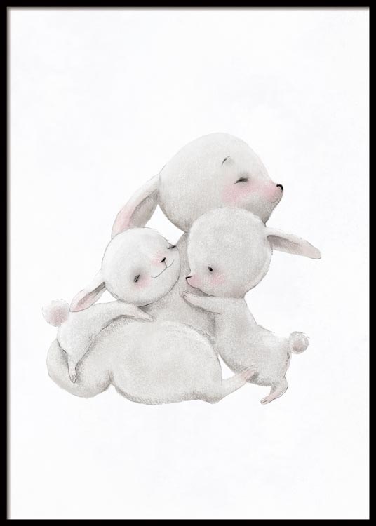 Bunny Love No2 Poster