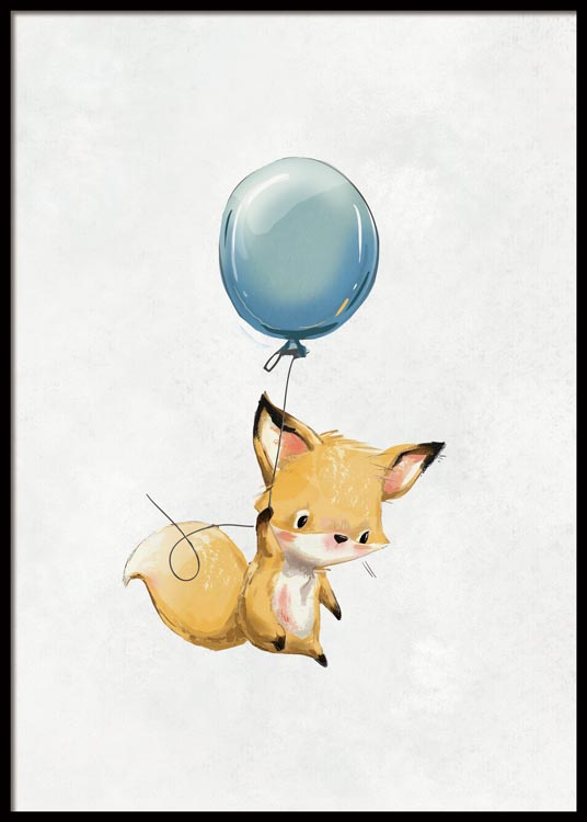 Fliegender Fuchs Poster