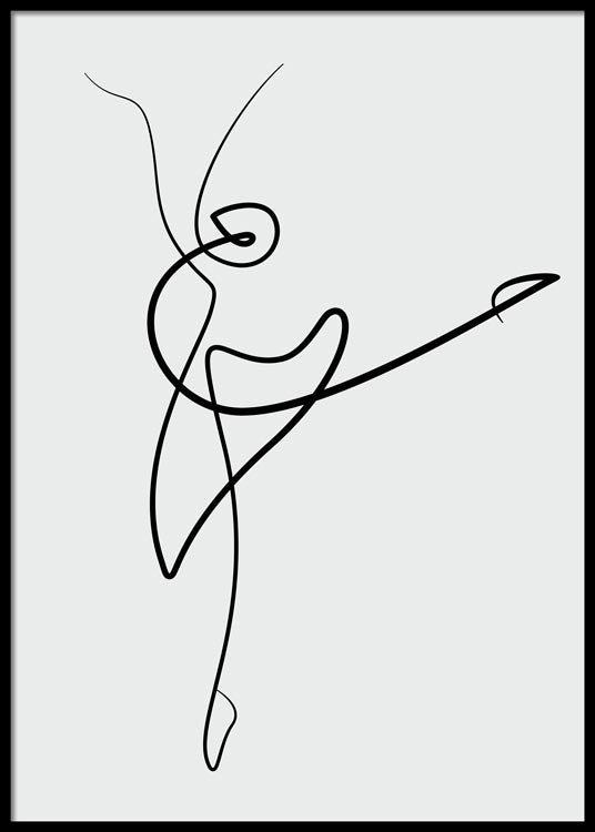 Dancing Ballerina Poster