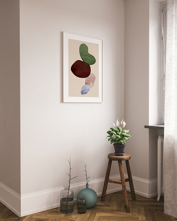 Abstract Balance Poster